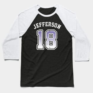 Justin Jefferson Minnesota Vikings Baseball T-Shirt